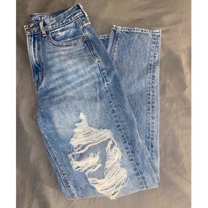 AE Highest Rise Mom Jeans